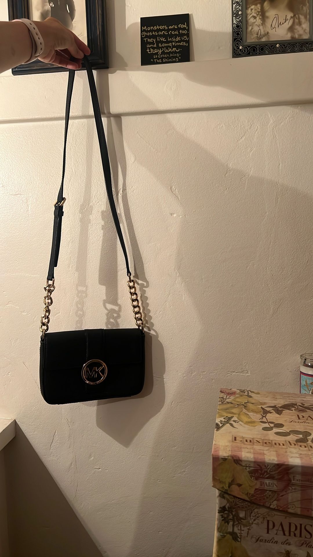 Michael Kors Saffiano Leather Crossbody Bag