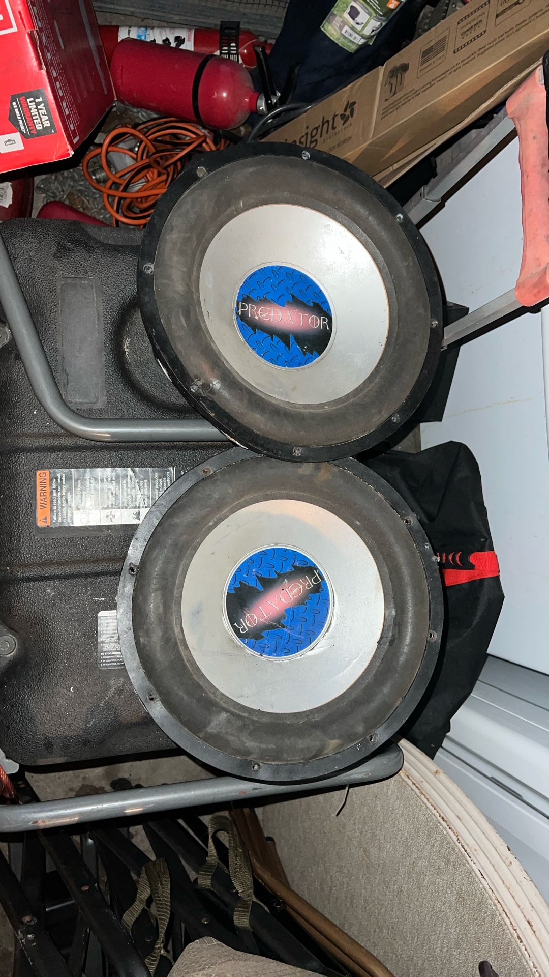 Predator 12 Speakers