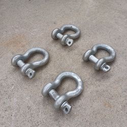 12 Ton Shackles ( 5FP34 ) 24000 Pounds.