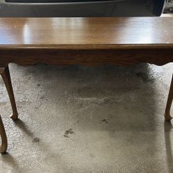 OAK Sofa Table, Hallway Console, Floral Display Table 