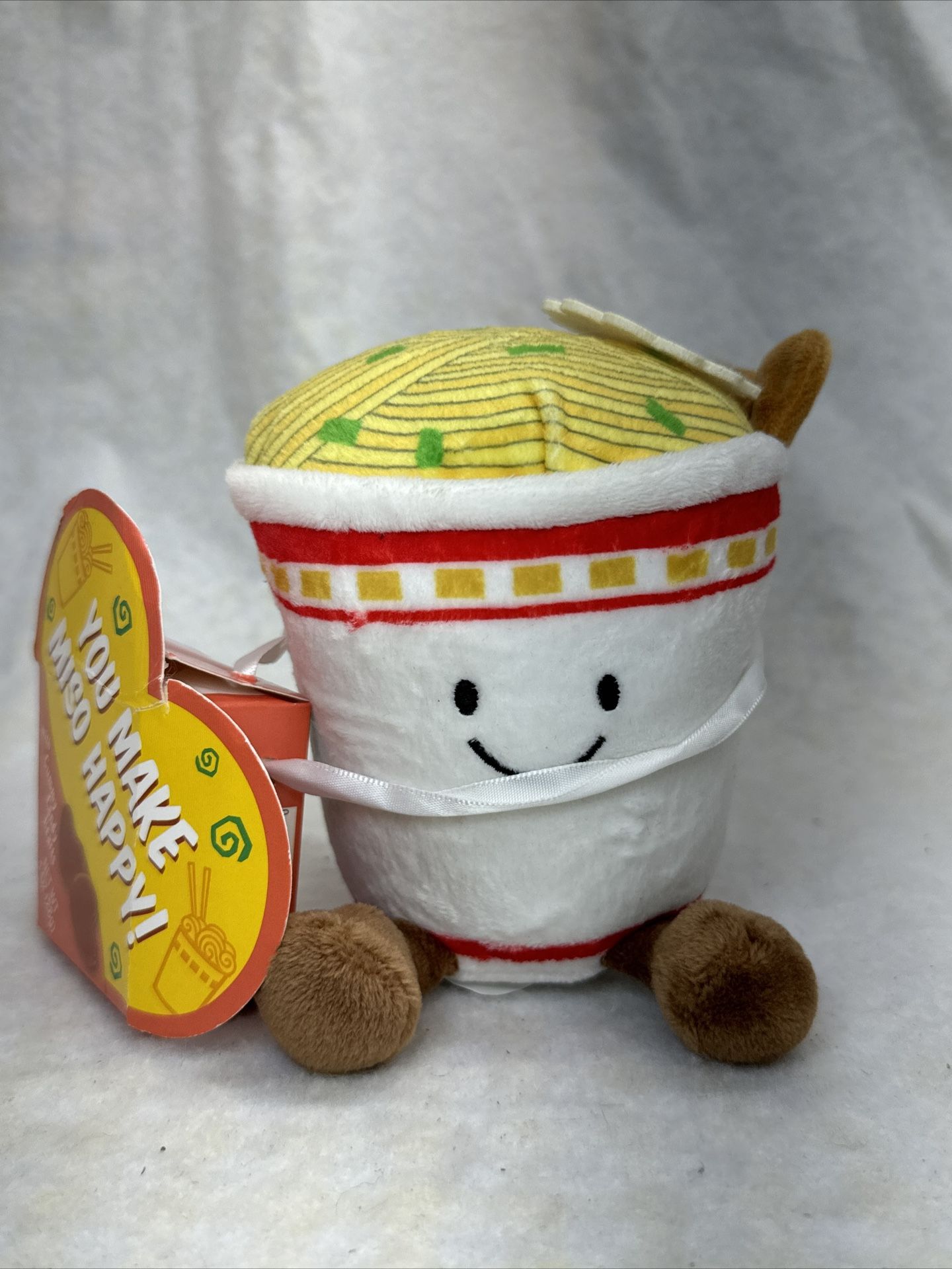 Frankford Brand Plush Ramen Noodles in a Cup Stuffed Animal Toy