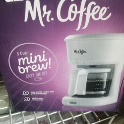 Mr.Coffee Machine  & 1 Folgers Coffee