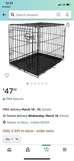 Vibrant Life Dog Crate New In Box
