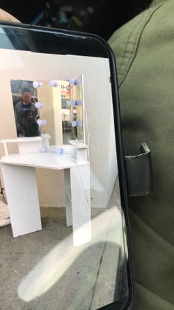 Girl dresser mirror set