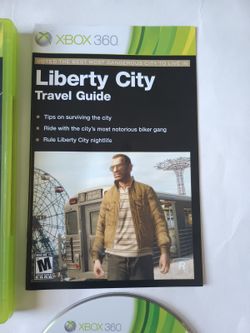 GTA Grand Theft Auto Liberty City Xbox 360 Video GAME Manual