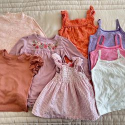 Girl Clothes Shirts, Pants, Pajamas, Jackets 12m-18m-2T 
