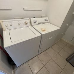 Washer And Dryer 