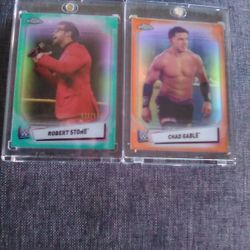 2021 Topps Chrome WWE 4 Numbered Card Set Or Singles