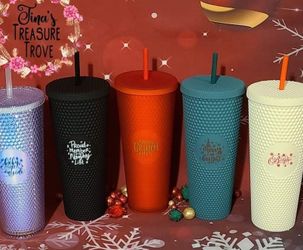 Christmas In July Sale- Take 37 Studded Tumblers For Only $350
