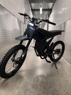 2400 Watt Electric Dirt Bike, 37MPH Top Speed, 36.4ah Dual Battery, Full Twist Throttle 