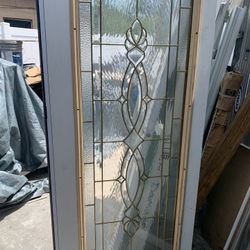 28.5 X 80 Glass Doors With Matching Side Lights