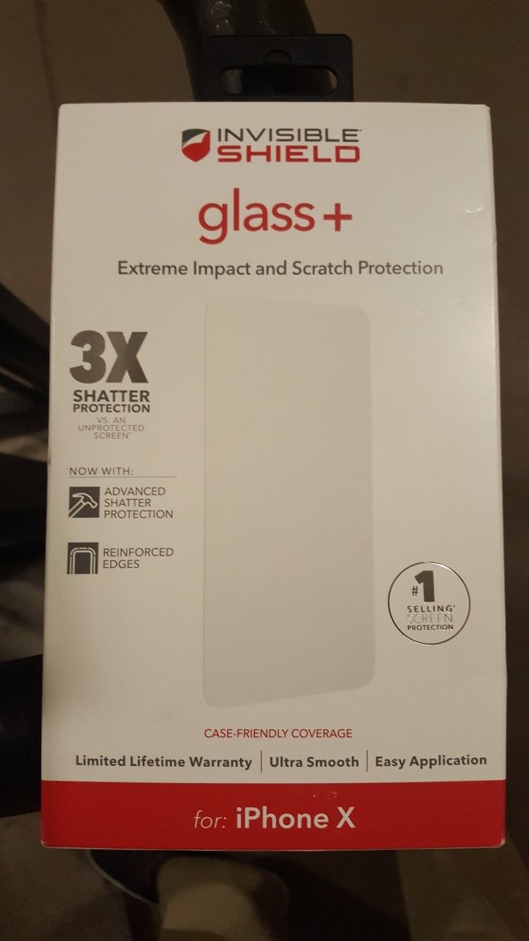 IPhone-X Screen Protector...Glass +
