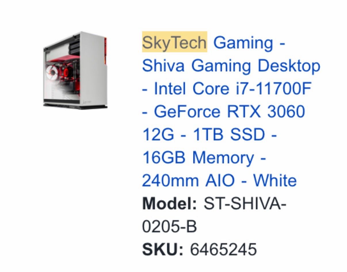 Gaming PC RTX 3060 | i7-11700F | 16GB RAM | 1TB SSD | Liquid Cooled