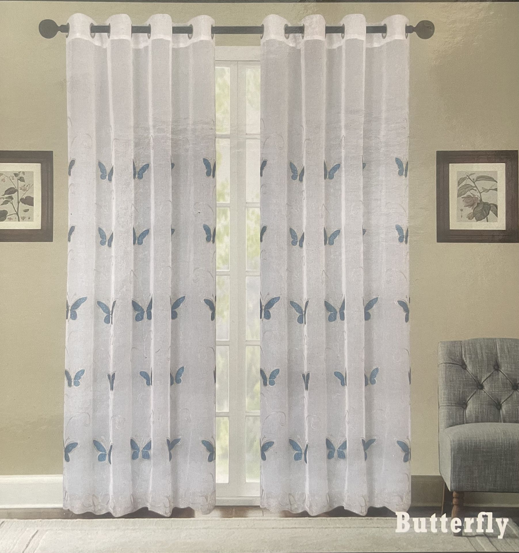 2 Panels Curtains 