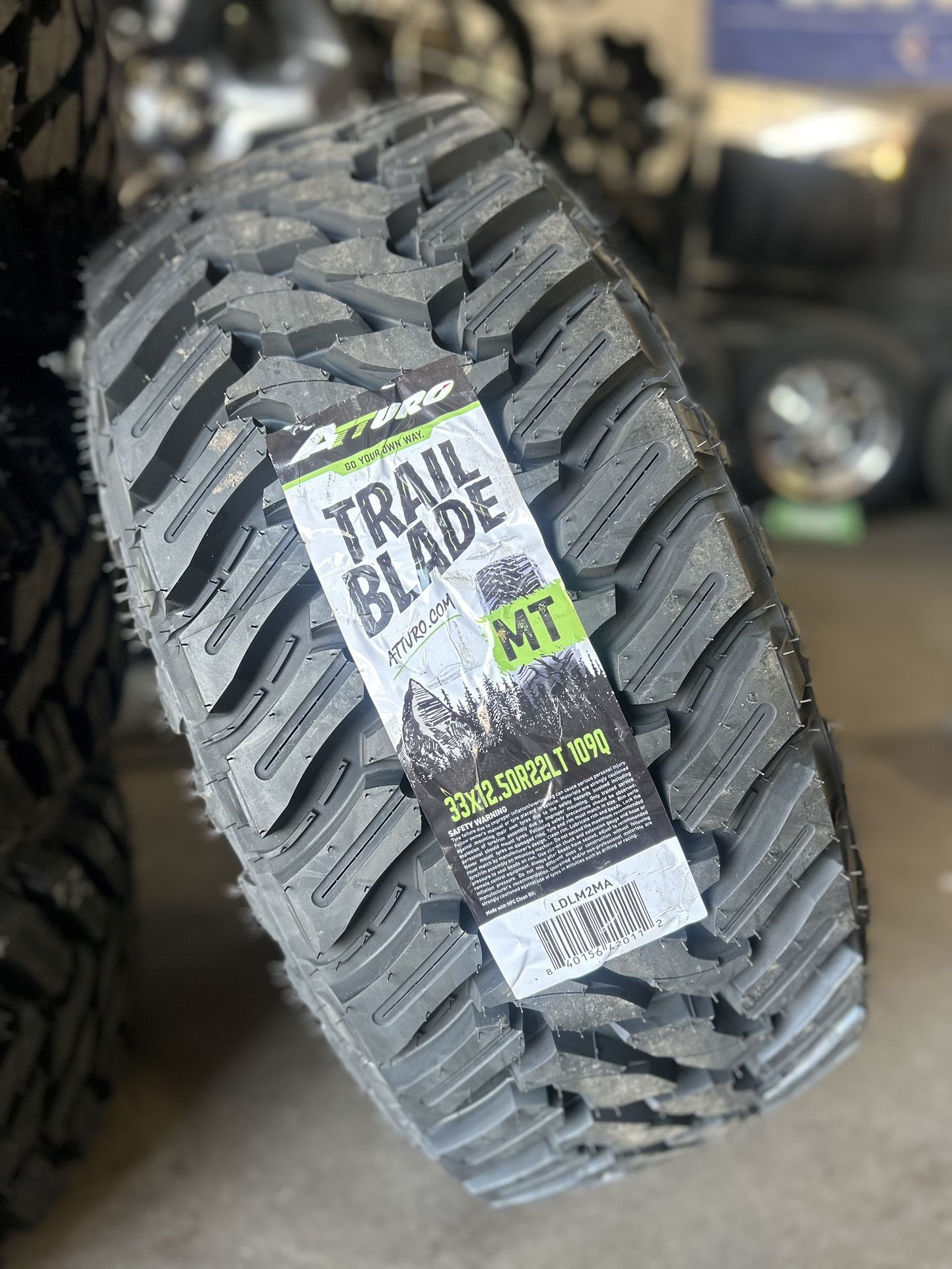 33 12 50 20 New Tires 