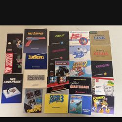 Nintendo Game Booklets