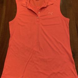 PUMA Tennis/PICKLEBALL Top, Med. Pink