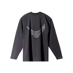 💯💯💯🔥🔥🔥 AUTHENTIC Yeezy

Gap Engineered by Balenciaga Dove Long-Sleeve Tee - Black SIZE MEDIUM OVERSIZE
