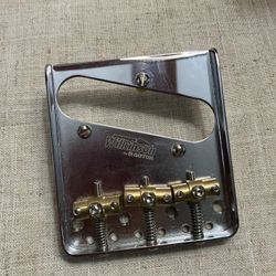 Wilkinson Tele Bridge With Brass Saddles