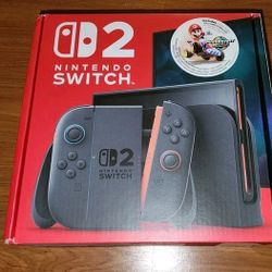 Nintendo Switch 2 Console + Mario Kart World Bundle