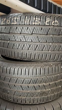 Continental 20in tires