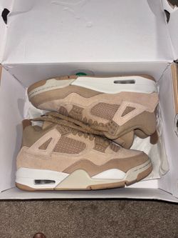 Jordan 4 Retro , Brown, Size 9.5