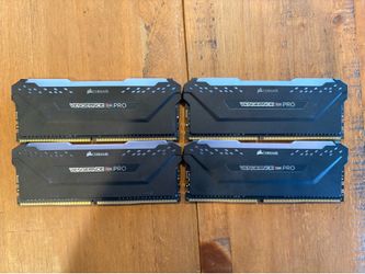 4 8GB Corsair RGB RAM sticks (Used)