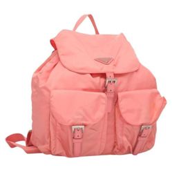 Pink Prada Nylon Mini backpack
