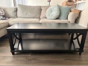 Black Coffee Table
