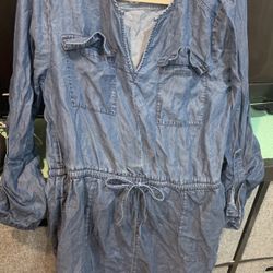Gap Jean Dress Size Large