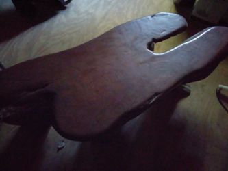4 1/2 ft Cypress Stump Coffee Table