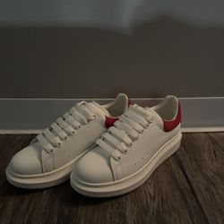 White and Red Alexander Mcqueens