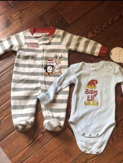 Size 0-3M NEW Koala Baby Outfit and Elf Onesie