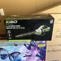 POWER+ 56-volt 765-CFM 200-MPH Battery Handheld Leaf Blower 5.0 Ah