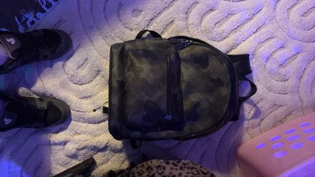 Coach leather backpack near mint