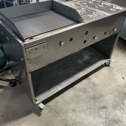 Griddle Taco Cart Plancha