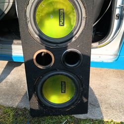 Subwoofers And Amp