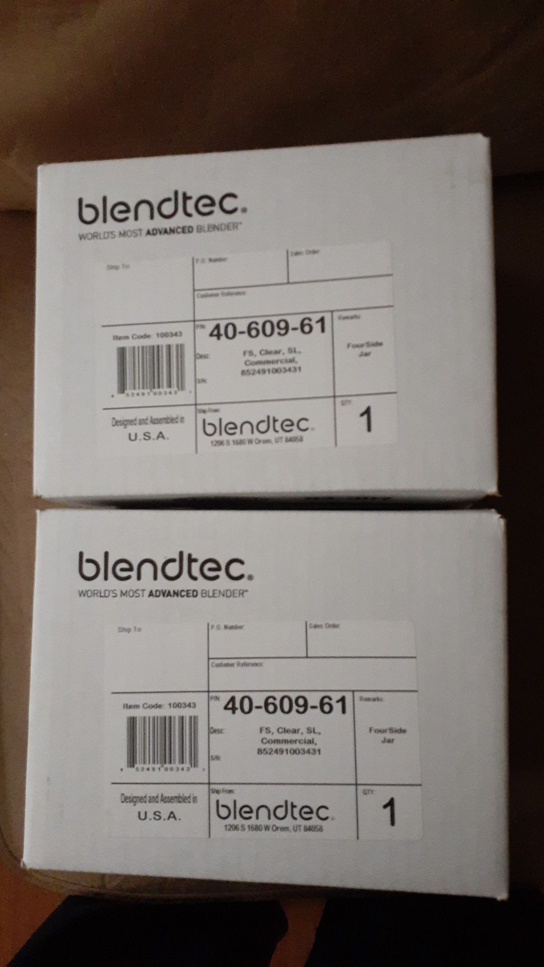 Blendtec FourSide Jar