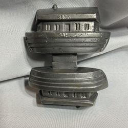 Antique Pewter  Ice Cream Mold Schall  Krauss S& Co Noah’s Ark 341 Noah Flood