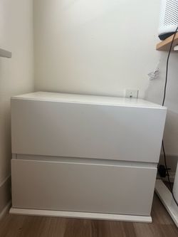 White Cabinet Drawer Set
