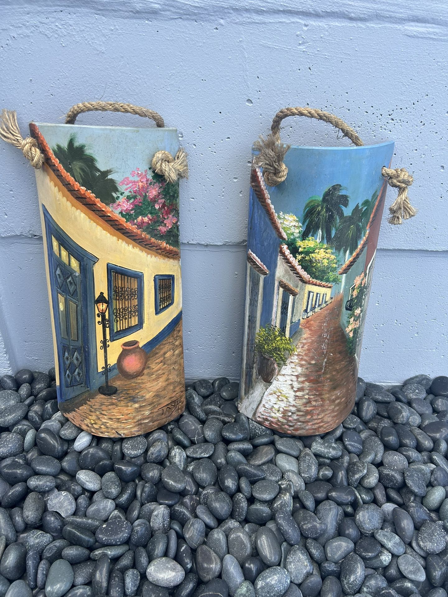 Hand Painted Yard Decorations