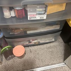 Plastic 3 Drawer Dresser