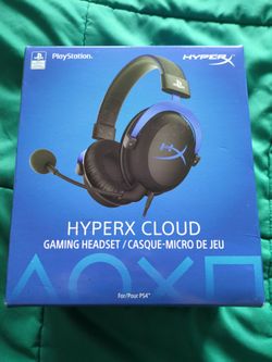 Hyper X Playstation 4 headphones with microphone