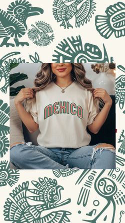 Custom México world cup shirt