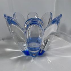 Vintage Orrefors Mayflower Crystal Vase by Jan Johansson for Orrefors 4790 ✅FREE SHIPPING 