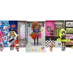 LOL Surprise O.M.G. Remix Super Surprise, 70+ Surprises, 4 Fashion Dolls & 4 Dolls