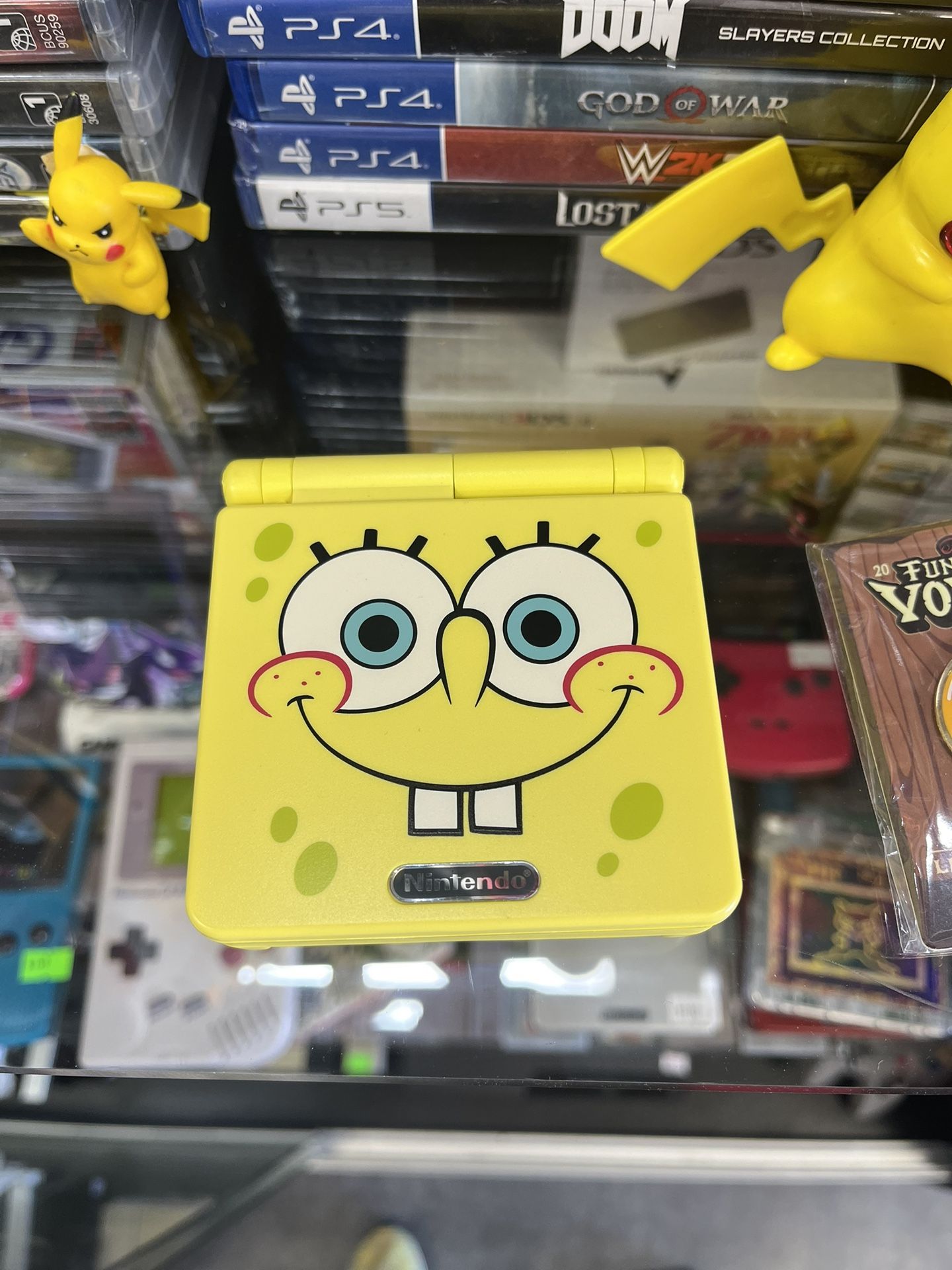 SpongeBob Gameboy Advance SP