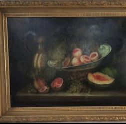 38x49 BEAUTIFUL OIL PAINTING WILL DO CASH WITH TRADE 