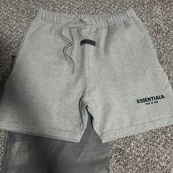 Light Oatmeal Essential Shorts 