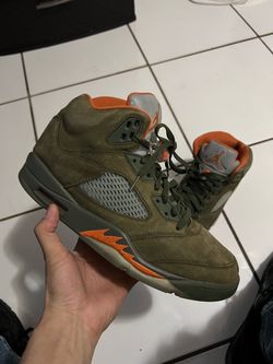Sz 11 Jordan 5s Olive $45 FIRM NO TRADES